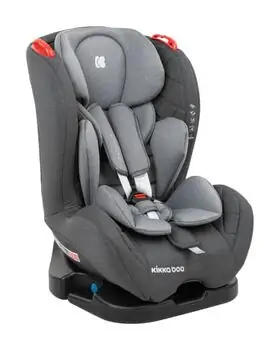KikkaBoo Car seat Hood Grey მანქანის სავარძელი (ქარსითი)