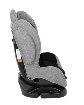 KikkaBoo Bon Voyage Dark Grey მანქანის სავარძელი (ქარსითი, 3 image