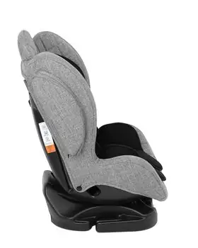 KikkaBoo Bon Voyage Dark Grey მანქანის სავარძელი (ქარსითი, 4 image