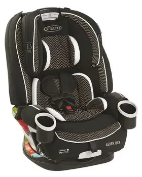Graco CAR SEAT 4EVER DLX ZAGG მანქანის სავარძელი (ქარსითი), 8 image