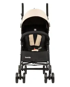 KikkaBoo Beetle Beige საბავშვო სასეირნო ეტლი, 2 image
