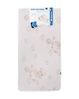 KikkaBoo Mattress Memory Comfort Bear Beige 60х120х12cm მატრასი ბამბის ზედაპირით, 2 image