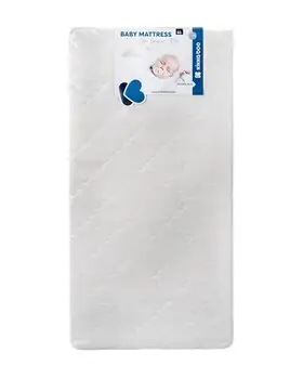 KikkaBoo Mattress Air Sense Aloe 60х120х14cm მატრასი ბამბის ზედაპირით			, 2 image