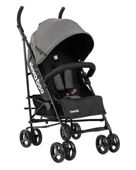 KikkaBoo Beetle Grey საბავშვო სასეირნო ეტლი