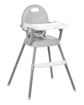Kikkaboo Highchair 3in1 Spoony Grey - საკვები სკამ-მაგიდა