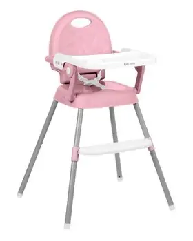 Kikkaboo Highchair 3in1 Spoony Pink - საკვები სკამ-მაგიდა