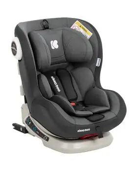 KikkaBoo Twister (ISOFIX) Grey მანქანის სავარძელი (ქარსითი), 2 image
