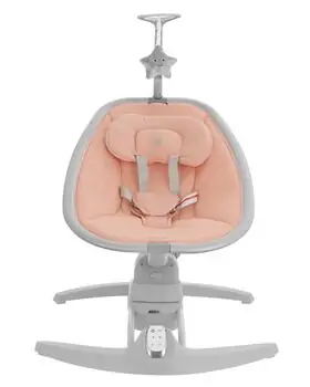 Kikkaboo Electrical Side-To-Side Swing Spinny Pink - საბავშვო ელექტრო შეზლონგი, 2 image
