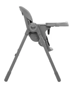 Kikkaboo Highchair Comfy Grey - საკვები სკამ-მაგიდა, 8 image