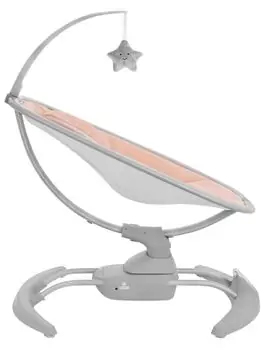 Kikkaboo Electrical Side-To-Side Swing Spinny Pink - საბავშვო ელექტრო შეზლონგი, 5 image