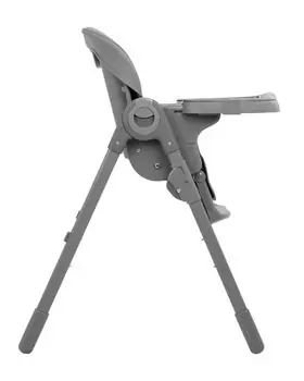 Kikkaboo Highchair Comfy Grey - საკვები სკამ-მაგიდა, 6 image