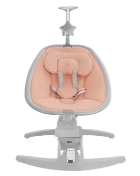 Kikkaboo Electrical Side-To-Side Swing Spinny Pink - საბავშვო ელექტრო შეზლონგი, 3 image