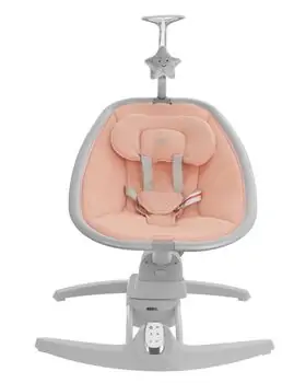 Kikkaboo Electrical Side-To-Side Swing Spinny Pink - საბავშვო ელექტრო შეზლონგი, 4 image