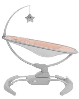 Kikkaboo Electrical Side-To-Side Swing Spinny Pink - საბავშვო ელექტრო შეზლონგი, 6 image