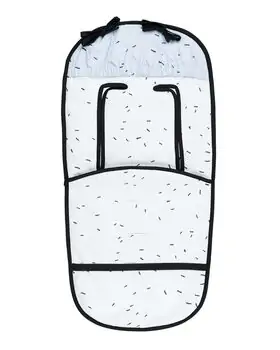 KikkaBoo Stroller liner Bear With Me Blue ეტლში ჩასაფენი მატრასი, 2 image