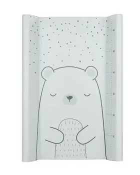 KikkaBoo Hard PVC Changing Pad Bear With Me Mint გამოსაცვლელი ზედაპირი