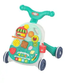 Kikkaboo Walker 2 in1 Candy Party Mint - საბავშვო ვოლქერი