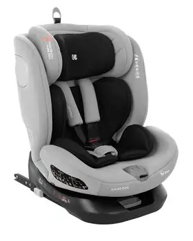 KikkaBoo i-Moove i-SIZE Light Grey - მანქანის სავარძელი (ქარსითი)