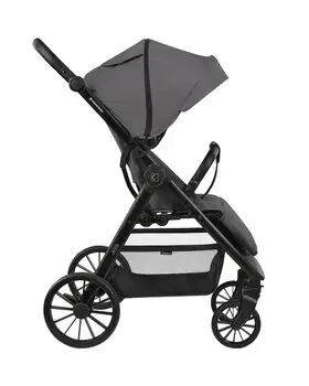 KikkaBoo Jess Dark Grey საბავშვო ეტლი, 3 image