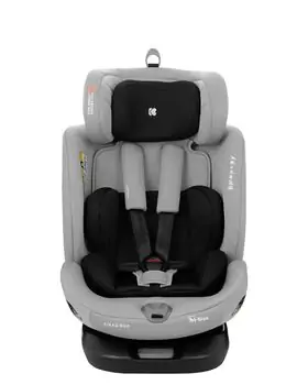 KikkaBoo i-Moove i-SIZE Light Grey - მანქანის სავარძელი (ქარსითი), 4 image