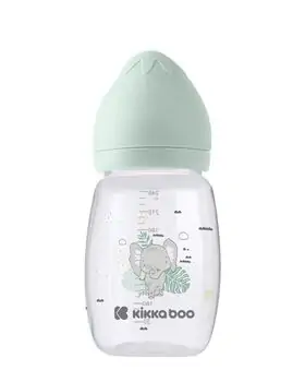 Kikkaboo PP Feeding Bottle 120ml Savanna Mint - ახალშობილის ბოთლი
