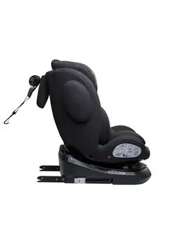 KikkaBoo i-Felix i-SIZE Black - მანქანის სავარძელი (ქარსითი), 5 image