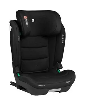 KikkaBoo i-Scout i-SIZE Black - მანქანის სავარძელი (ქარსითი)