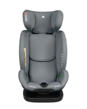KikkaBoo i-View i-SIZE Dark Grey - მანქანის სავარძელი (ქარსითი), 6 image