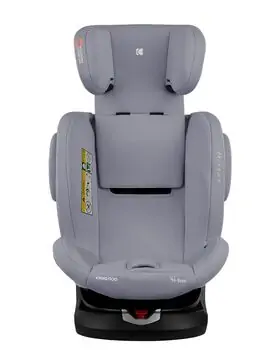 KikkaBoo i-Felix i-SIZE Light Grey  - მანქანის სავარძელი (ქარსითი), 4 image