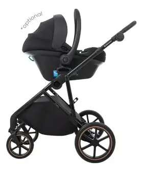 Kikkaboo Stroller 3in1 Thea Black საბავშვო ტრანსფორმერი ეტლი, 18 image