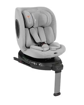 KikkaBoo i-Rove i-SIZE Light Grey - მანქანის სავარძელი (ქარსითი)
