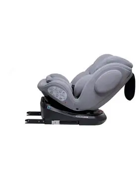 KikkaBoo i-Felix i-SIZE Light Grey  - მანქანის სავარძელი (ქარსითი), 9 image