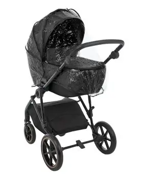 Kikkaboo Stroller 4in1 Thea Black საბავშვო ტრანსფორმერი ეტლის კომპლექტი, 12 image