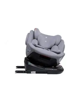 KikkaBoo i-Felix i-SIZE Light Grey  - მანქანის სავარძელი (ქარსითი), 8 image