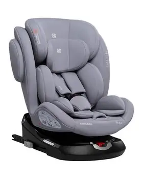 KikkaBoo i-Felix i-SIZE Light Grey  - მანქანის სავარძელი (ქარსითი)