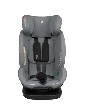 KikkaBoo i-View i-SIZE Dark Grey - მანქანის სავარძელი (ქარსითი), 5 image