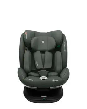 KikkaBoo i-Drive i-SIZE Army Green - მანქანის სავარძელი (ქარსითი), 2 image