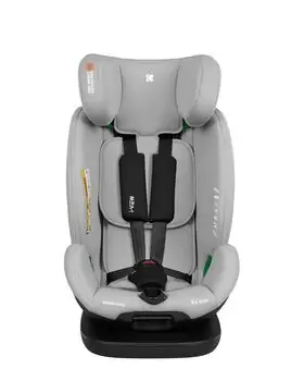 KikkaBoo i-View i-SIZE Light Grey - მანქანის სავარძელი (ქარსითი), 5 image
