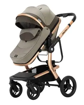 KikkaBoo Irene Beige 4in1 საბავშვო ეტლის კომპლექტი, 4 image