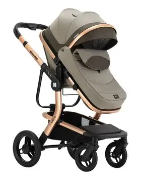 KikkaBoo Irene Beige 4in1 საბავშვო ეტლის კომპლექტი, 2 image