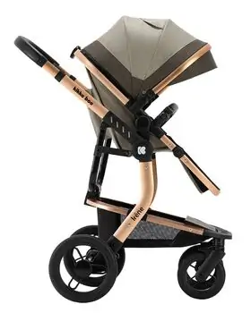KikkaBoo Irene Beige 4in1 საბავშვო ეტლის კომპლექტი, 6 image