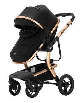 KikkaBoo Irene Black 4in1 საბავშვო ეტლის კომპლექტი, 4 image