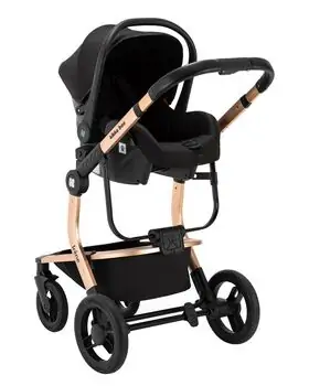 KikkaBoo Irene Black 4in1 საბავშვო ეტლის კომპლექტი, 7 image