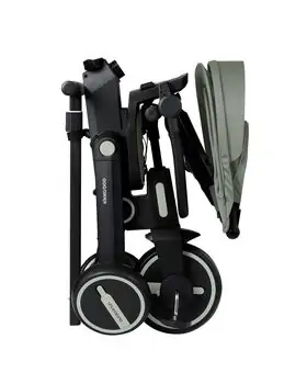 Kikkaboo Tricycle 7in1 Trix Mint სამ თვლიანი ველო-ეტლი, 10 image