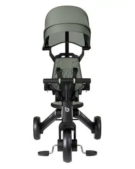 Kikkaboo Tricycle 7in1 Trix Mint სამ თვლიანი ველო-ეტლი, 3 image