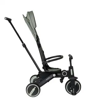 Kikkaboo Tricycle 7in1 Trix Mint სამ თვლიანი ველო-ეტლი, 6 image