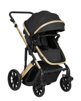 KikkaBoo Darling Black 3in1 2024 With I-Size Car Seat  საბავშვო ეტლის კომპლექტი, 3 image