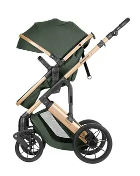 KikkaBoo Darling 3 In 1 Army Green 2024 With I-Size Car Seat საბავშვო ეტლის კომპლექტი, 5 image