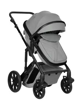 KikkaBoo Darling Light Grey 3in1 2024 With I-Size Car Seat  საბავშვო ეტლის კომპლექტი, 3 image