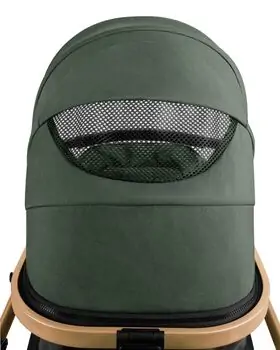 KikkaBoo Darling 3 In 1 Army Green 2024 With I-Size Car Seat საბავშვო ეტლის კომპლექტი, 13 image